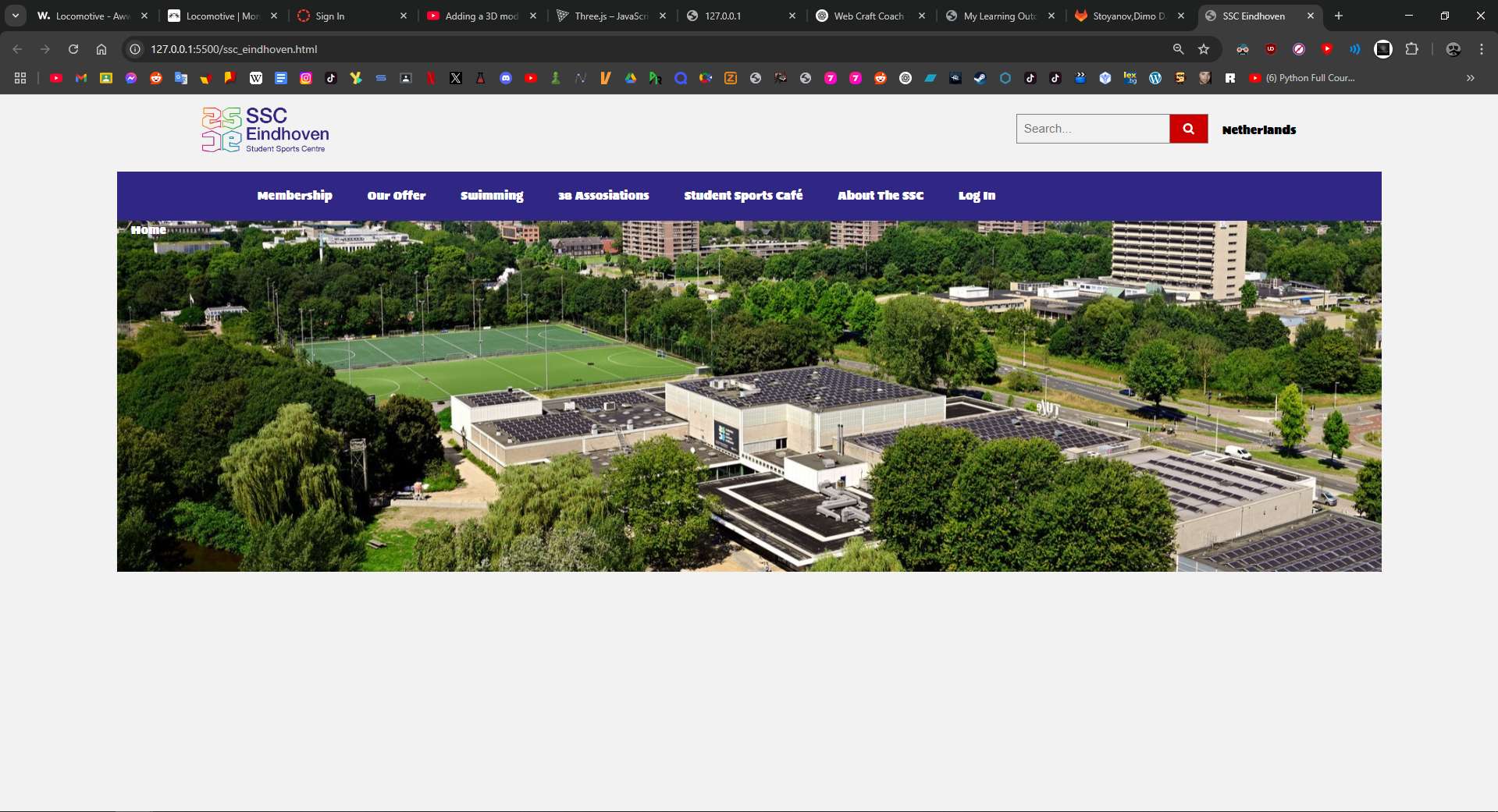 Initial SSC Eindhoven recreation
